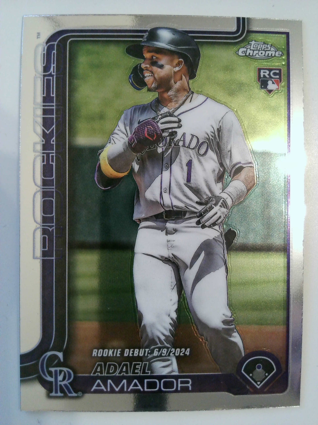 2025 Topps Chrome Update Baseball Adael Amador #USC143 Rookie