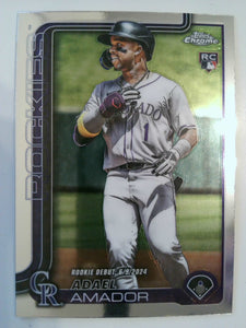 2025 Topps Chrome Update Baseball Adael Amador #USC143 Rookie