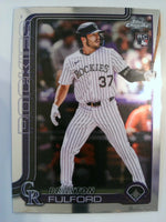 2025 Topps Chrome Update Baseball Braxton Fulford #USC199 Rookie