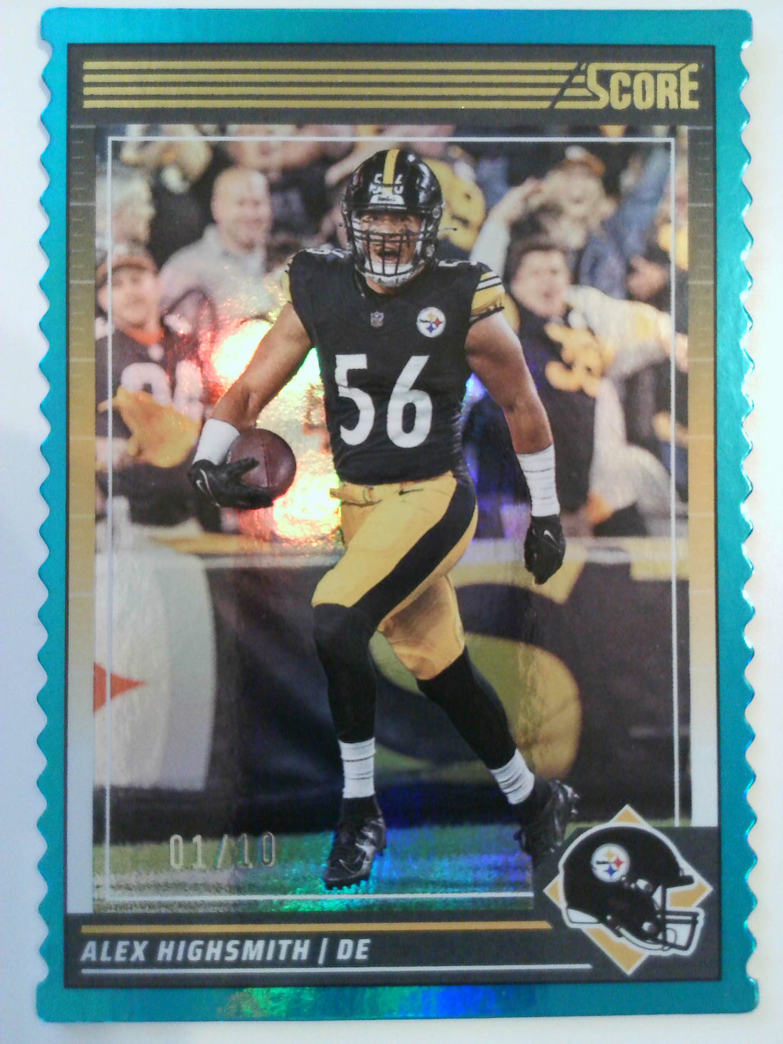 2024 Score Football Die Cuts 01/10 Alex Highsmith #238