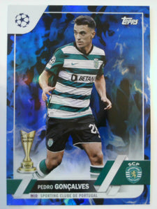 2022-23 UEFA Club Competitions Blue Inferno Foil 053/125 Pedro Gonçalves #132