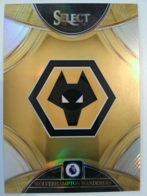 2023-24 Panini Select Premier League Team Badges Wolverhampton Wanderers #20