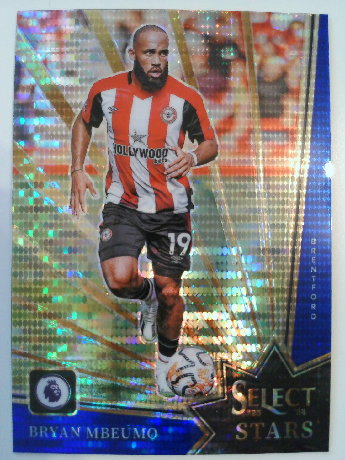 2023-24 Panini Select Premier League Select Stars Blue Pulsar Bryan Mbeumo #4