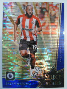 2023-24 Panini Select Premier League Select Stars Blue Pulsar Bryan Mbeumo #4