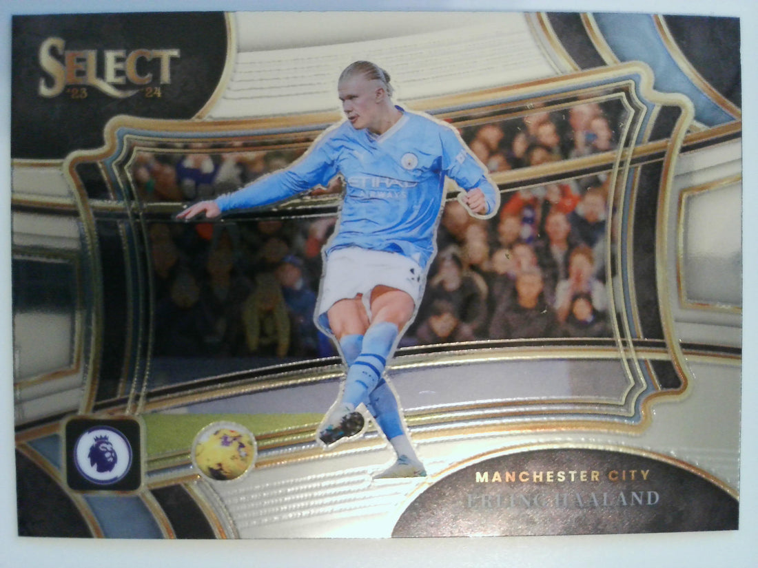 2023-24 Panini Select Premier League Soccer Erling Haaland #242