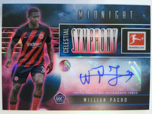 2023-24 Midnight Bundesliga Celestial Symphony Autographs Willian Pacho #CS-WP
