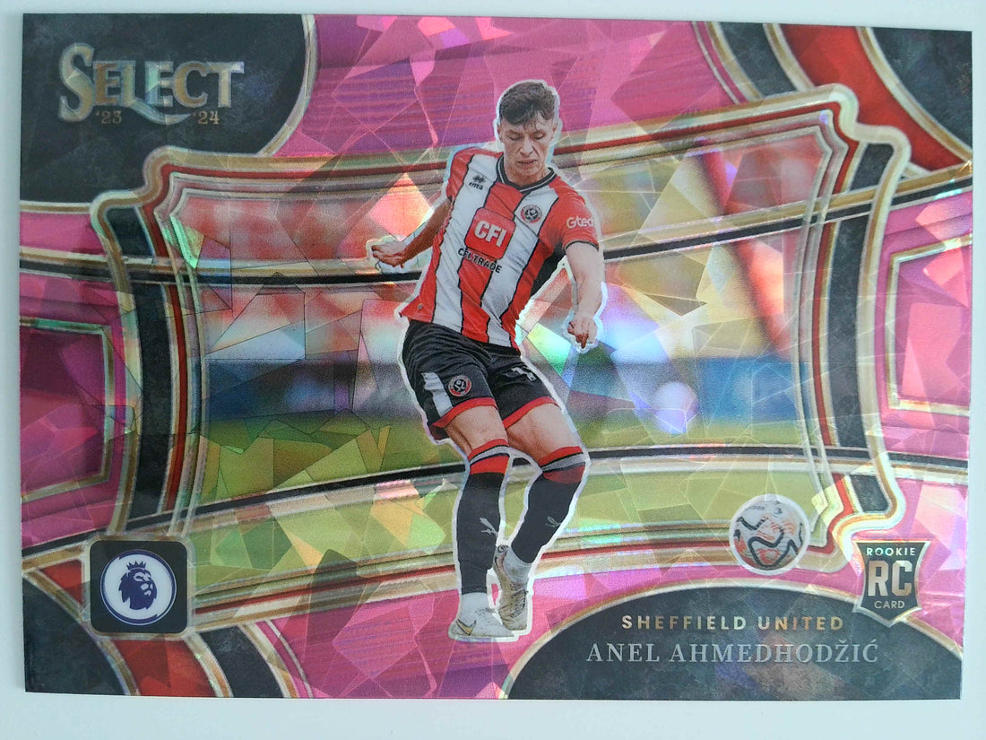 2023-24 Panini Select Premier League - Pink Ice Soccer Anel Ahmedhodzic #217