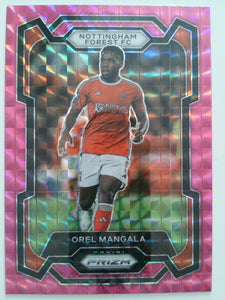 2023-24 Panini Prizm Premier League Soccer Pink Mosaic Orel Mangala #248