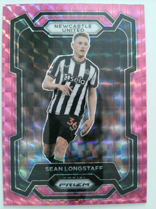 2023-24 Panini Prizm Premier League Soccer Pink Mosaic Sean Longstaff #67