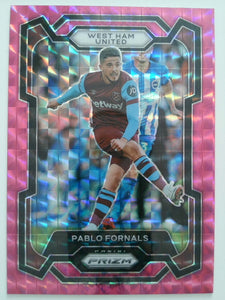 2023-24 Panini Prizm Premier League Soccer Pink Mosaic Pablo Fornals #222