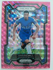 2023-24 Panini Prizm Premier League Soccer Pink Mosaic Levi Colwill #198
