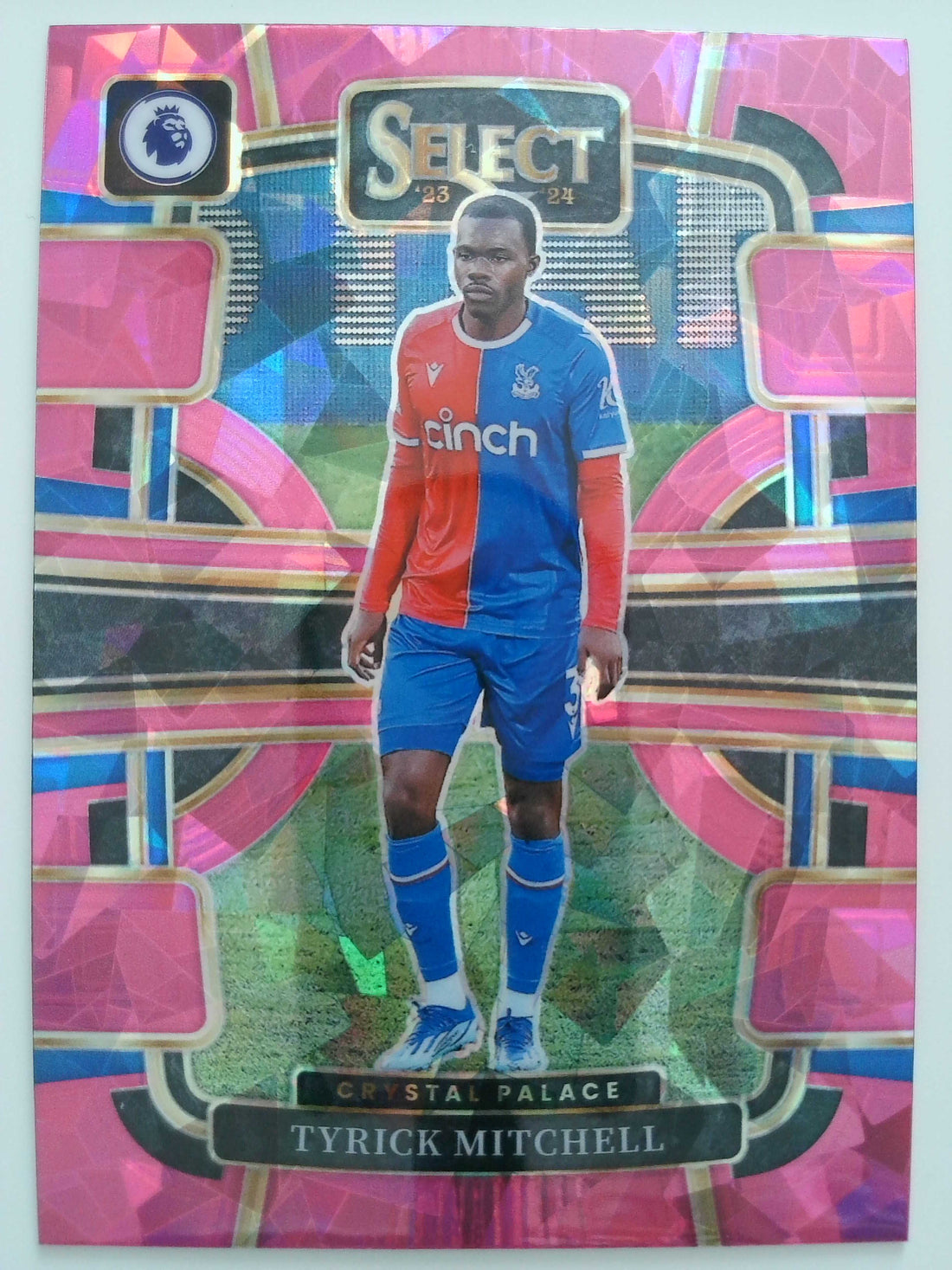 2023-24 Panini Select Premier League - Pink Ice Soccer Tyrick Mitchell #39