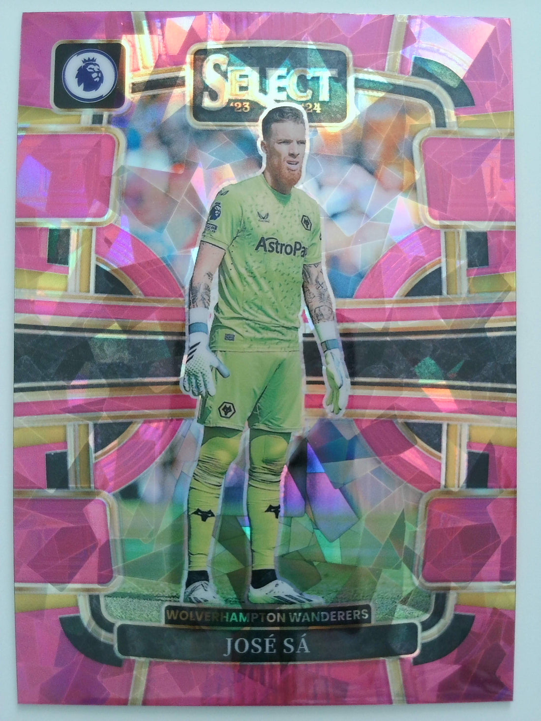 2023-24 Panini Select Premier League - Pink Ice Soccer Jose Sa #96