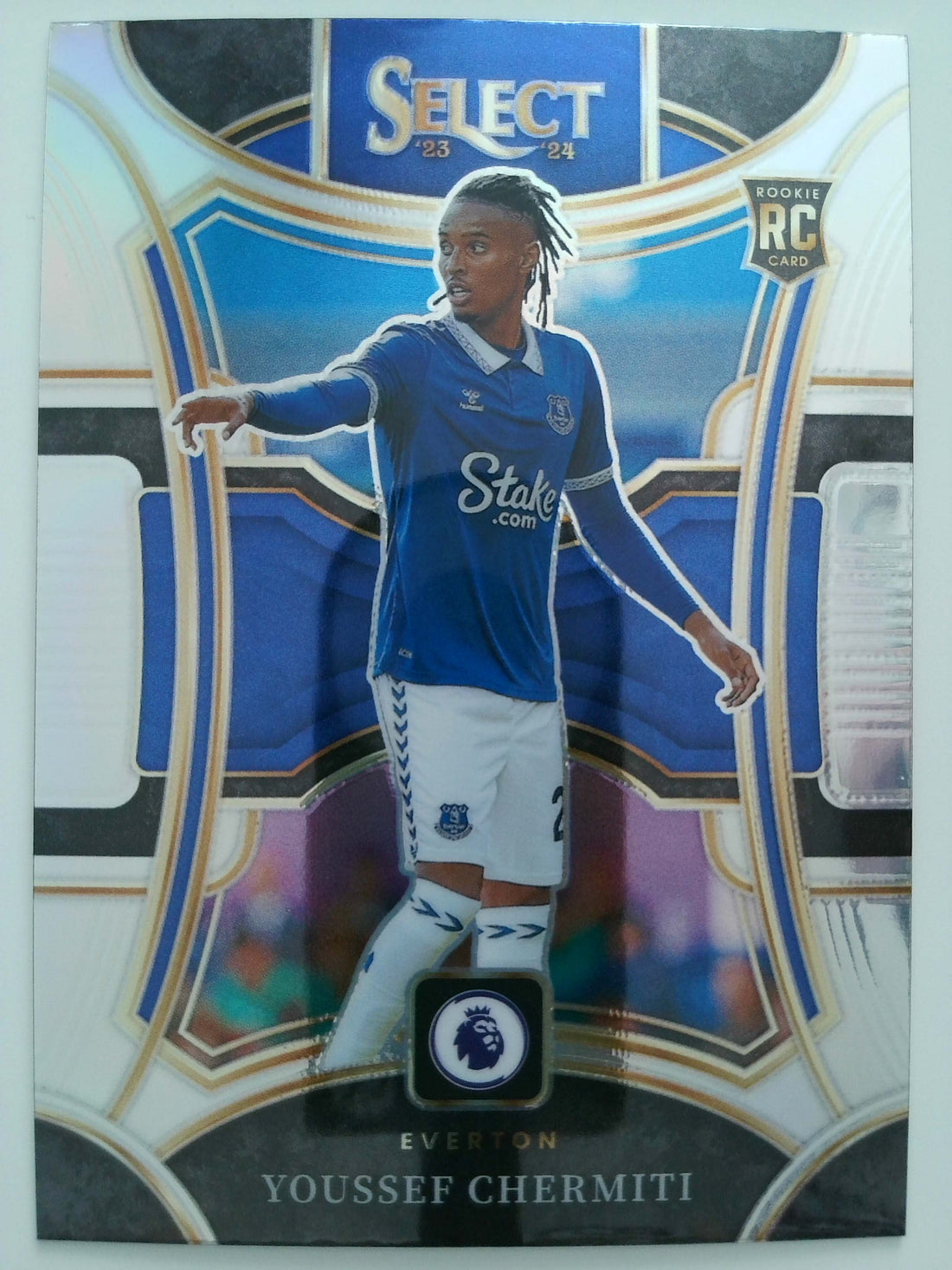 2023-24 Panini Select Premier League Soccer Silver Youssef Chermiti #144