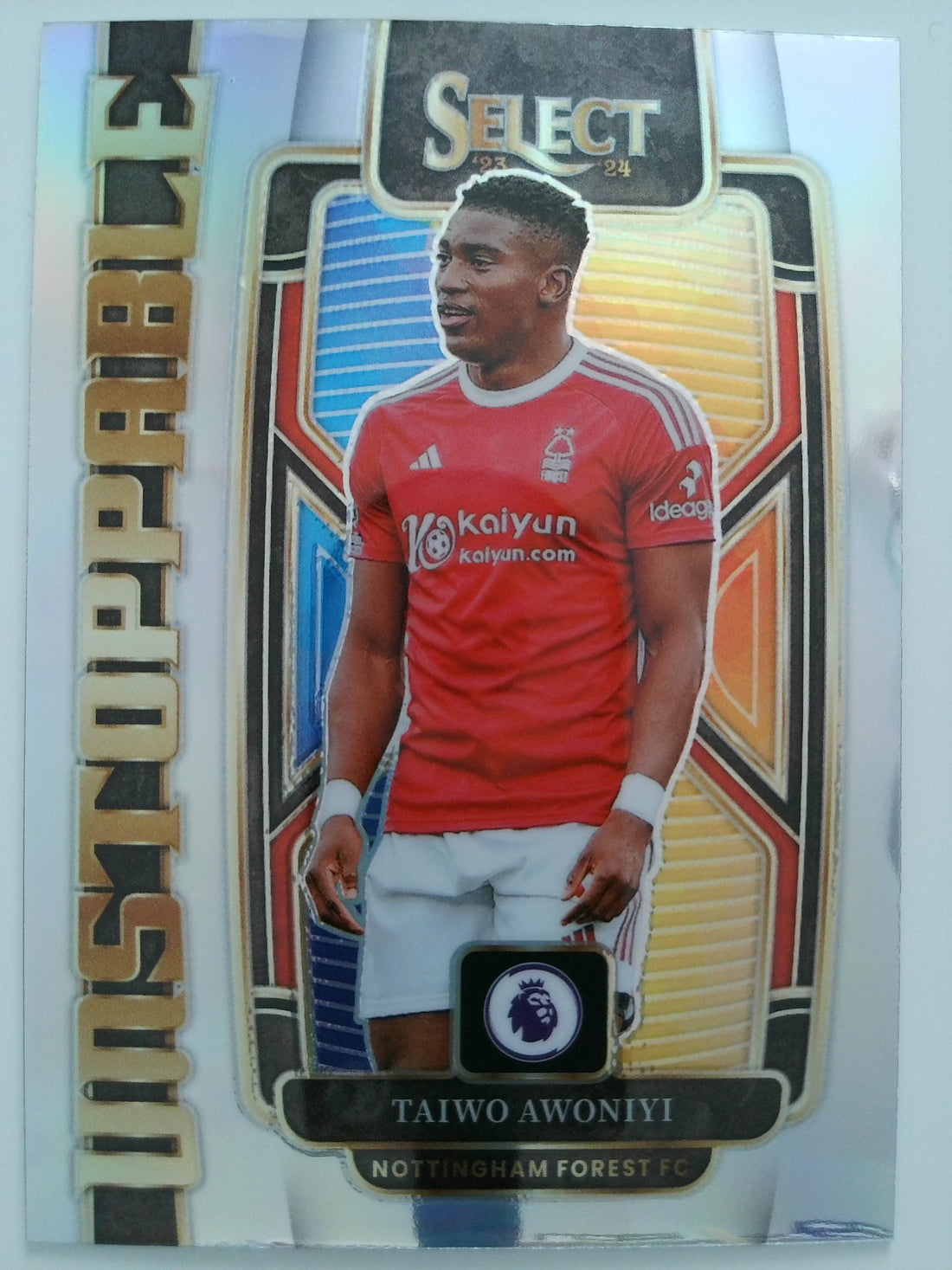 2023-24 Panini Select Premier League - Unstoppable Soccer Taiwo Awoniyi #16