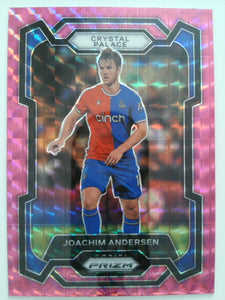 2023-24 Panini Prizm Premier League Soccer Pink Mosaic Joachim Andersen #167