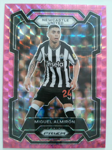 2023-24 Panini Prizm Premier League Soccer Pink Mosaic Miguel Almiron #65