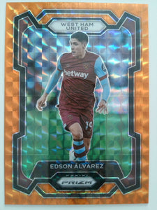 2023-24 Panini Prizm Premier League Soccer Orange Mosaic Edson Alvarez #226