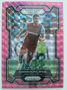 2023-24 Panini Prizm Premier League Soccer Pink Mosaic Emerson Palmieri #224