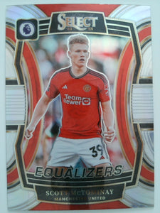 2023-24 Panini Select Premier League - Equalizers Soccer Scott McTominay #14