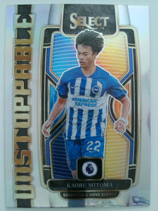 2023-24 Panini Select Premier League - Unstoppable Soccer Kaoru Mitoma #5