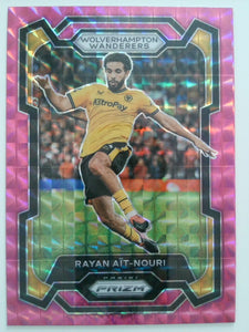 2023-24 Panini Prizm Premier League Soccer Pink Mosaic Rayan Ait-Nouri #204