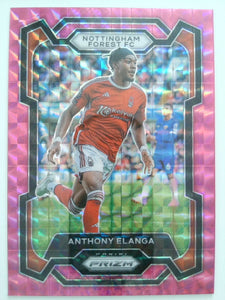 2023-24 Panini Prizm Premier League Soccer Pink Mosaic Anthony Elanga #241