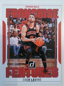 2023-24 Donruss Basketball Franchise Features Zach LaVine #5