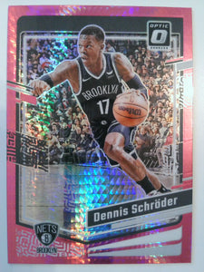 2023-24 Donruss Optic Basketball Hyper Pink Dennis Schroder #106