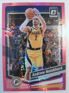 2023-24 Donruss Optic Basketball Hyper Pink Andrew Nembhard #3