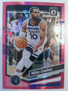 2023-24 Donruss Optic Basketball Hyper Pink Mike Conley #77