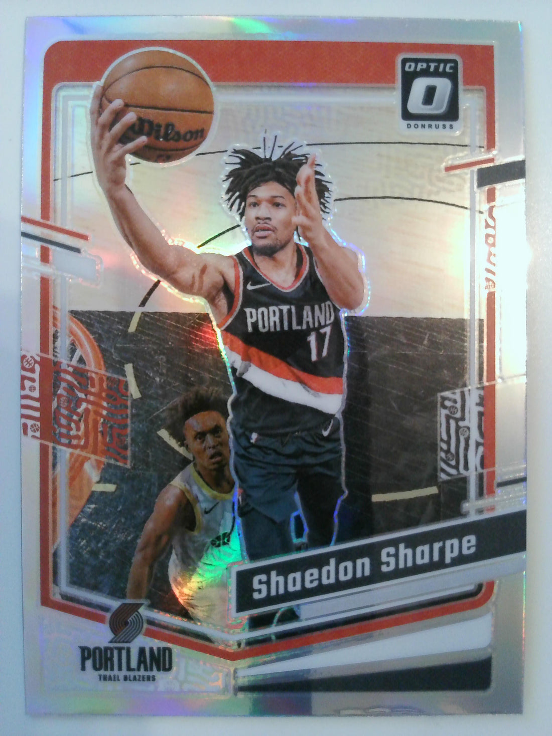 2023-24 Donruss Optic Basketball Holo Shaedon Sharpe #170