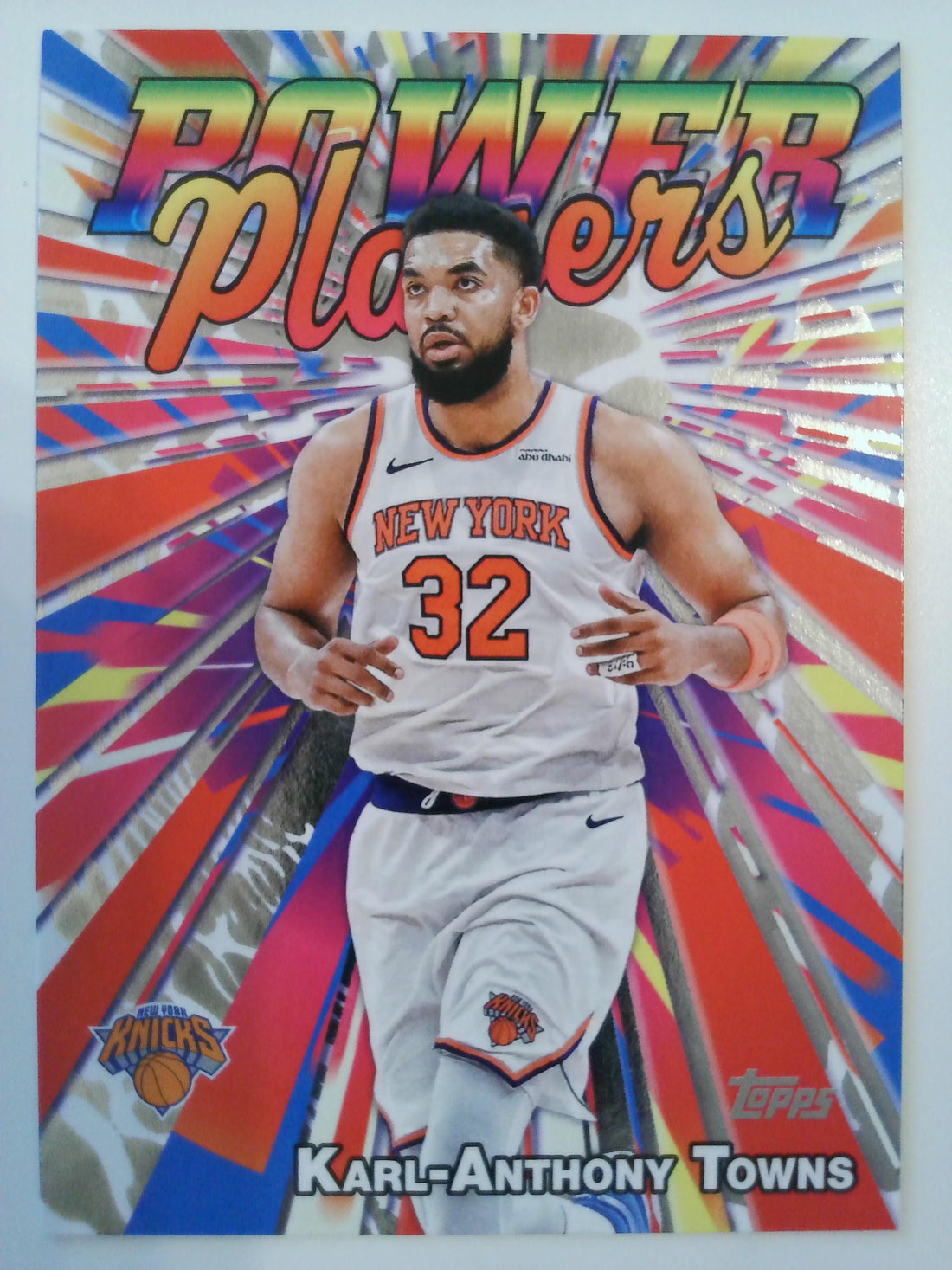 2025-26 Topps Basketball Power Players Karl-Anthony Towns #PP-4