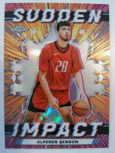 2023-24 Topps Chrome Basketball Sudden Impact Alperen ?engün #SI-14