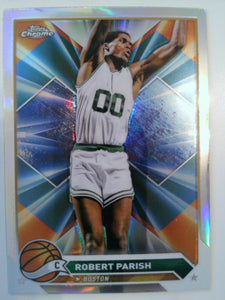 2023-24 Topps Chrome Basketball Refractors Robert Parish #161