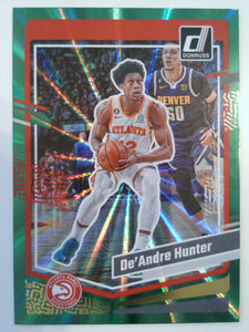 2023-24 Donruss Basketball Green Laser Holo De'Andre Hunter #24