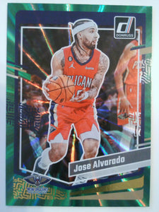 2023-24 Donruss Basketball Green Laser Holo Jose Alvarado #77