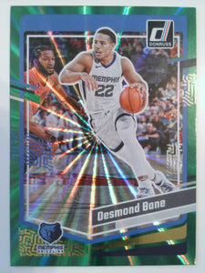 2023-24 Donruss Basketball Green Laser Holo Desmond Bane #9