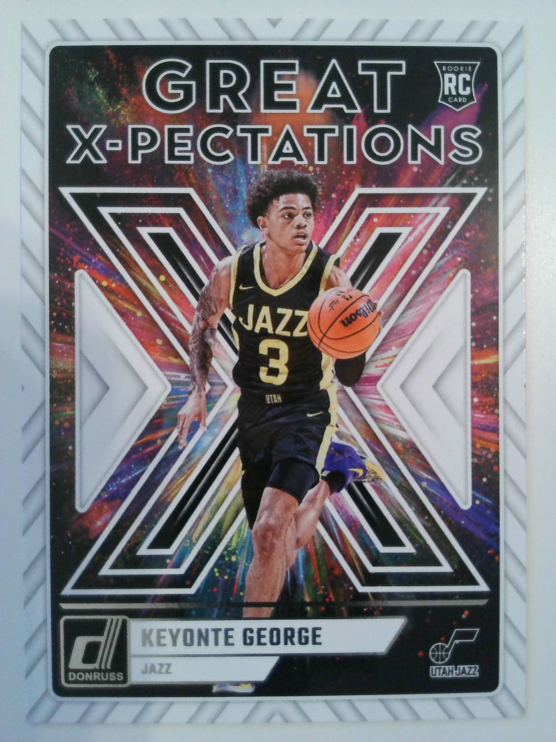 2023-24 Donruss Basketball Great X-Pectations Keyonte George #17