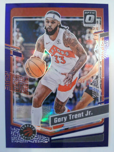 2023-24 Donruss Optic Basketball Purple Gary Trent Jr. #49