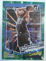 2023-24 Donruss Basketball Green Laser Holo Jaren Jackson Jr. #108