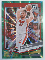 2023-24 Donruss Basketball Green Laser Holo Kevin Love #166