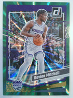 2023-24 Donruss Basketball Green Laser Holo Davion Mitchell #88