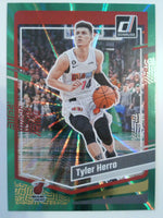 2023-24 Donruss Basketball Green Laser Holo Tyler Herro #27