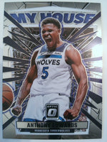 2023-24 Donruss Optic Basketball My House Anthony Edwards #9