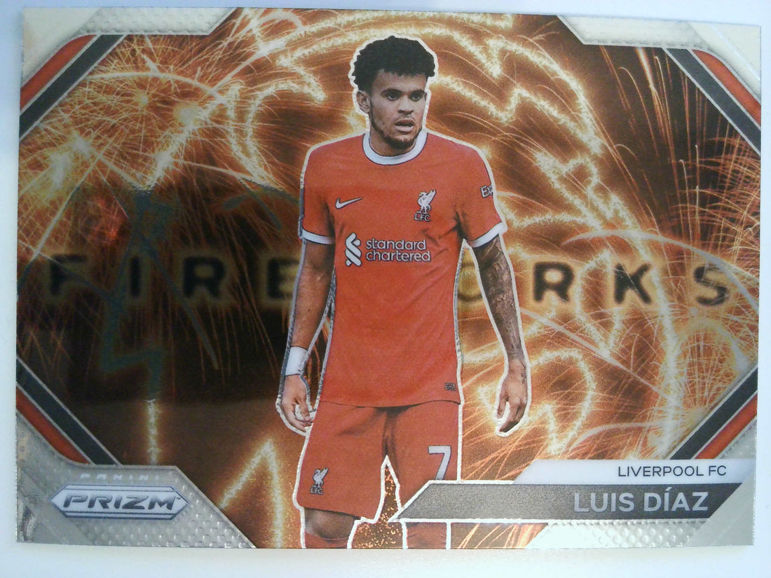 2023-24 Panini Prizm Premier League Soccer Fireworks Luis Diaz #5