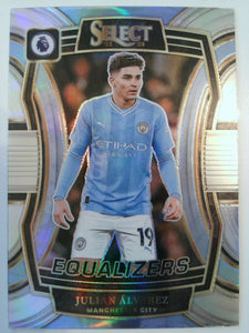 2023-24 Panini Select Premier League - Equalizers Soccer Julian Alvarez #13