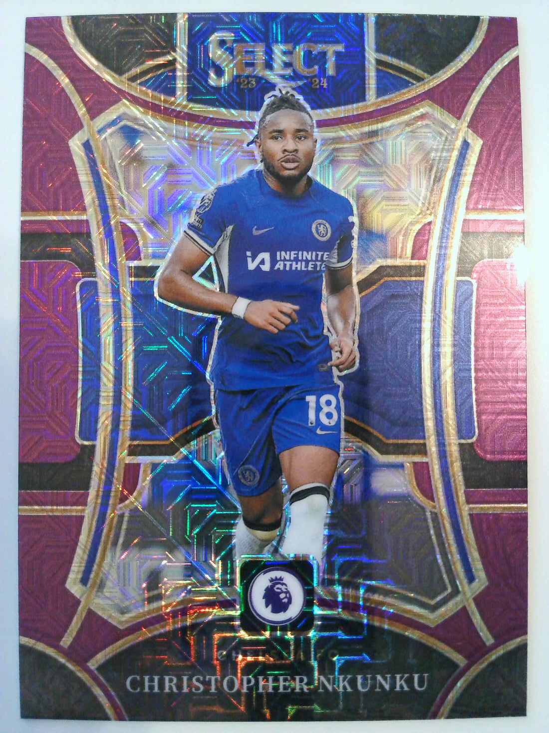 2023-24 Panini Select Premier League Purple Mojo Christopher Nkunku #133