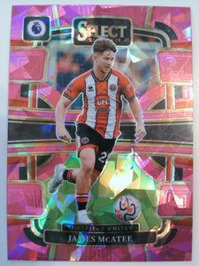 2023-24 Panini Select Premier League - Pink Ice Soccer James McAtee #82