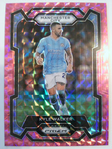 2023-24 Panini Prizm Premier League Soccer Pink Mosaic Kyle Walker #12